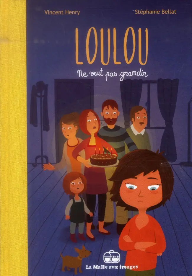 Couverture de l'album Loulou ne veut pas grandir