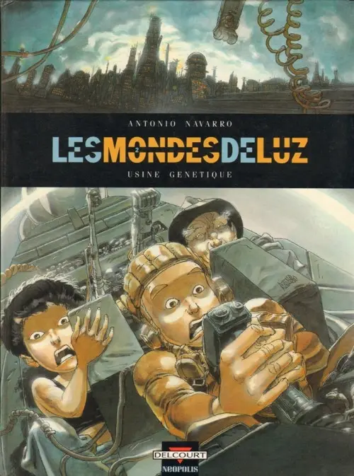 Couverture de l'album Les Mondes de Luz Tome 2 Usine génétique