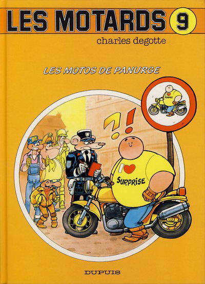 Couverture de l'album Les Motards Tome 9 Les motos de panurge