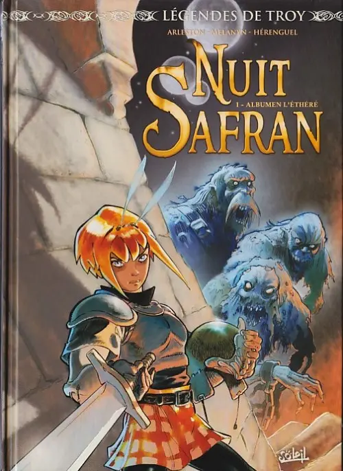 Couverture de l'album Nuit Safran Tome 1 Albumen l'éthéré