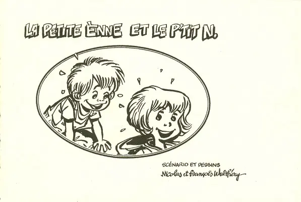 Couverture de l'album La Petite Ènne et le p'tit N.