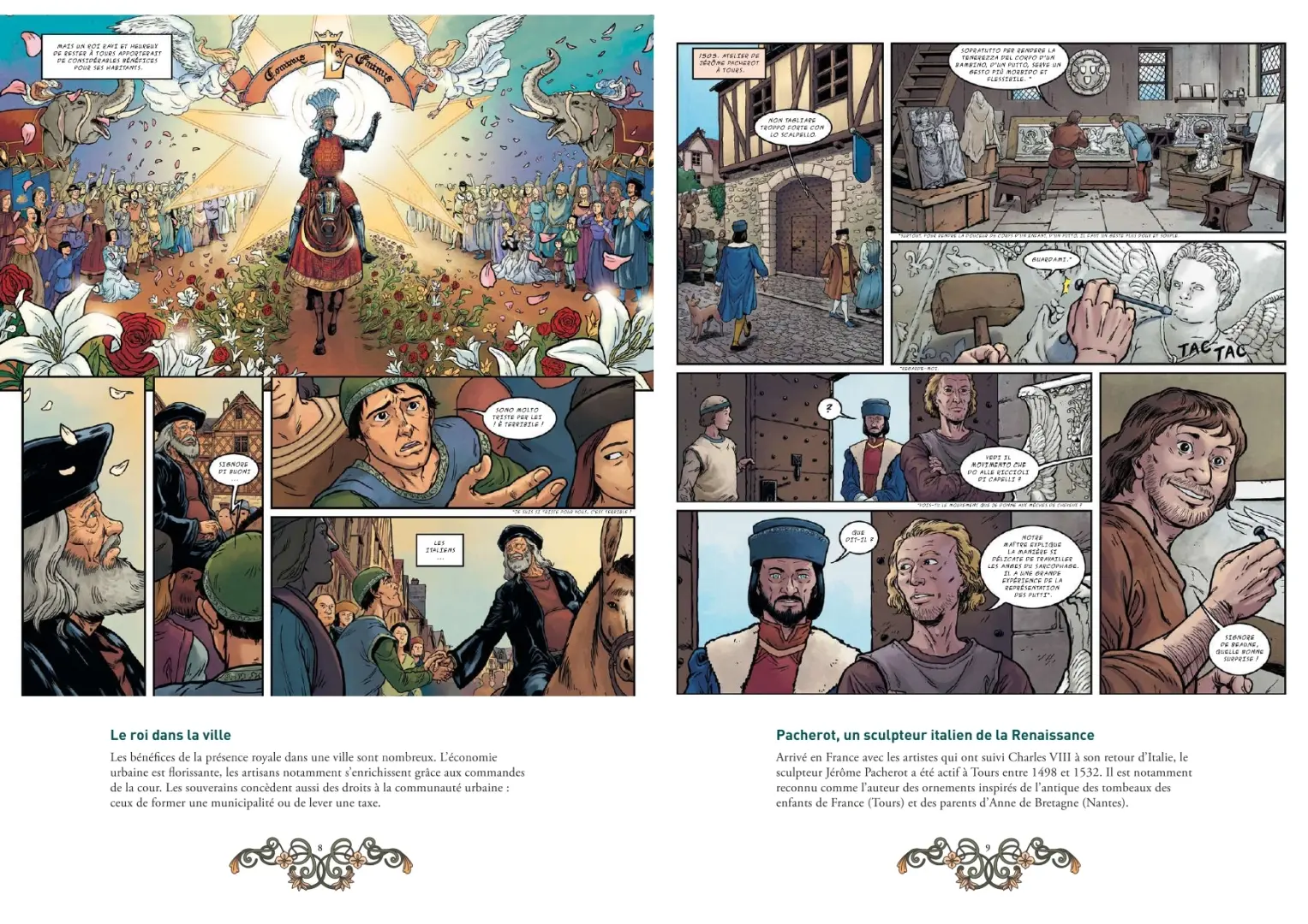 Planche de l'album Renaissance Le baron et la voleuse