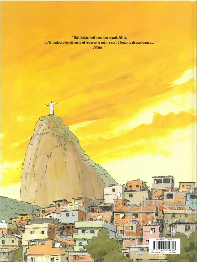 Verso de l'album Rio Tome 1 Dieu pour tous