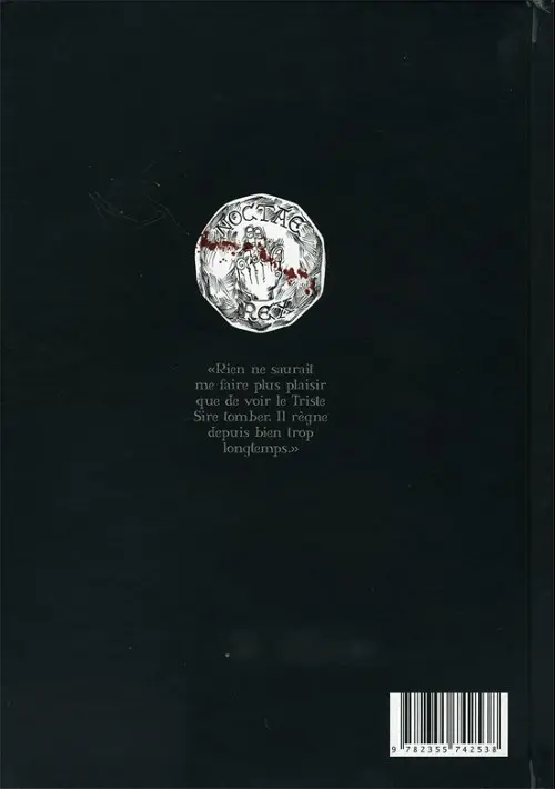 Verso de l'album Le Roy des Ribauds Livre II