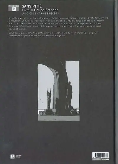 Verso de l'album Sans pitié Tome 2 Coupe franche
