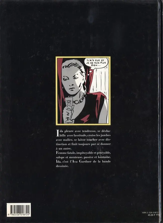 Verso de l'album Ardeur Tome 5 Ida Mauz