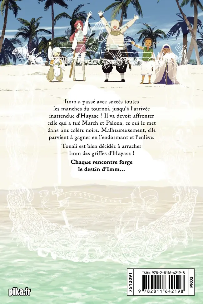 Verso de l'album To Your Eternity Volume 6