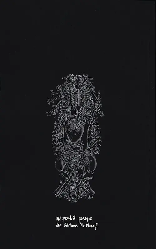 Verso de l'album Vésicule