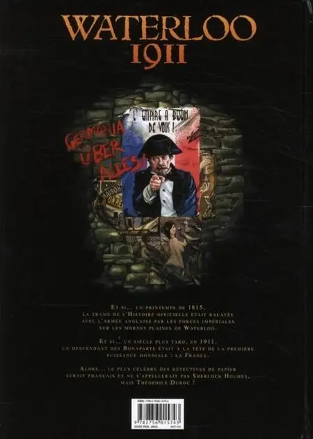 Verso de l'album Waterloo 1911 Tome 2 Welly, le petit