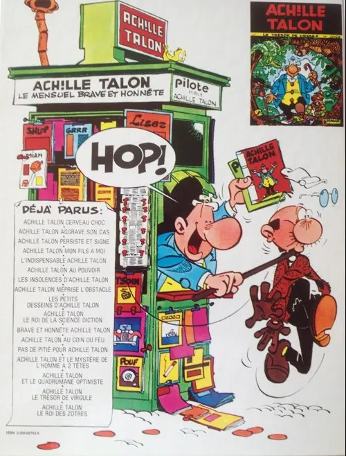Verso de l'album Achille Talon Tome 9 Les petits desseins d'Achille Talon