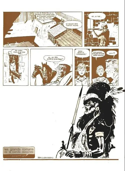 Verso de l'album Ann de la jungle