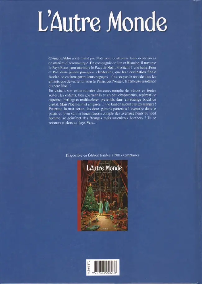 Verso de l'album L'Autre Monde Tome 6 Le Pays de Noël 2/2