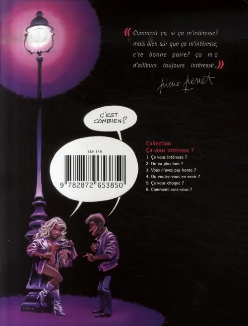 Verso de l'album Ça vous intéresse ? Tome 1