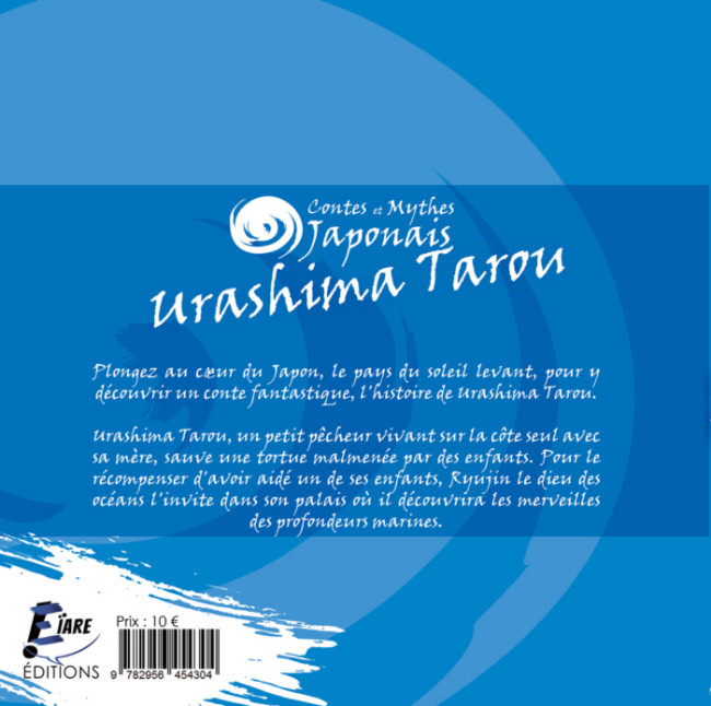 Verso de l'album Contes et Mythes Japonais Tome 2 Urashima Tarou