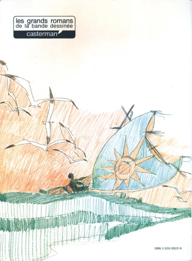 Verso de l'album Corto Maltese Tome 1 La ballade de la mer salée