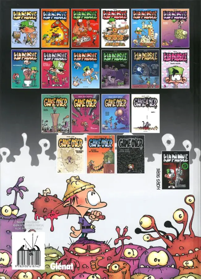 Verso de l'album Game over Tome 7 Only for your eyes