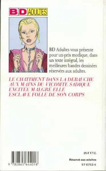 Verso de l'album Les malheurs de Janice Tome 1