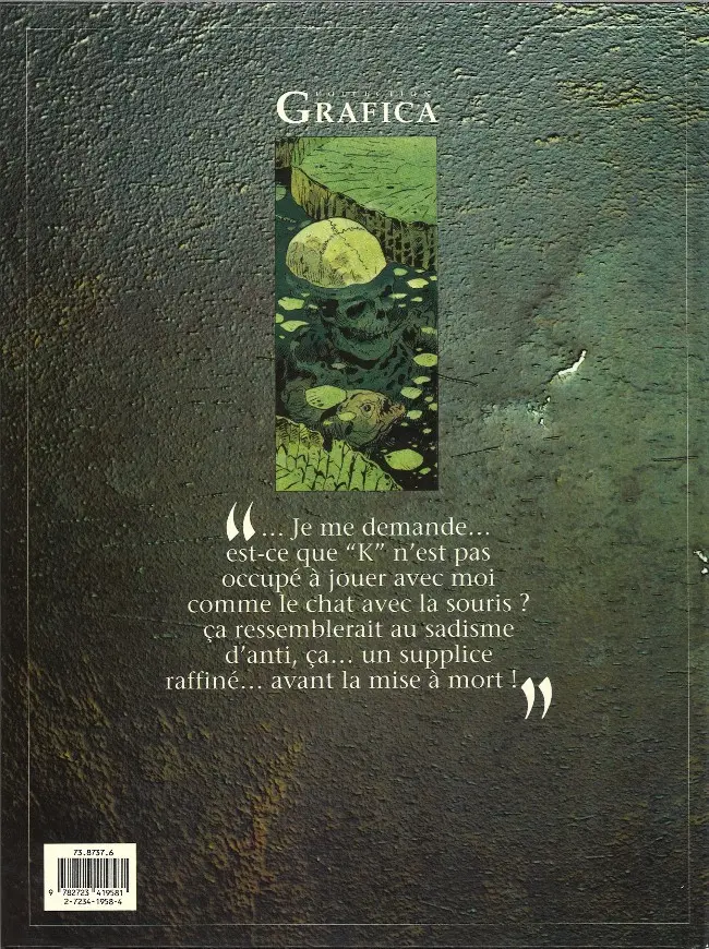Verso de l'album Pharaon Tome 1 Philtre pour l'Enfer