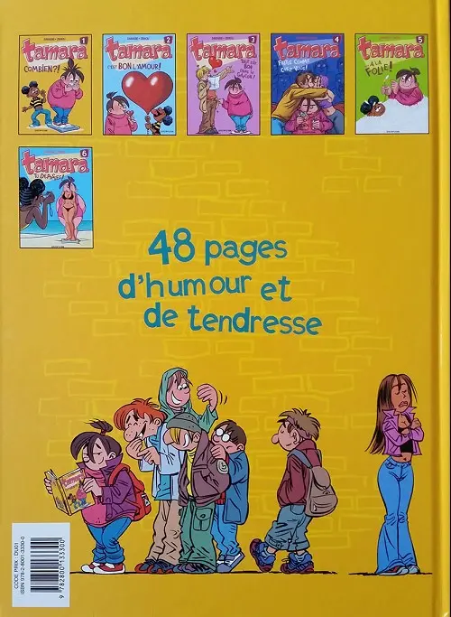 Verso de l'album Tamara Tome 1 Combien ?!