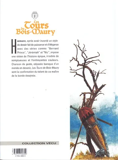 Verso de l'album Les Tours de Bois-Maury Tome 8 Le seldjouki