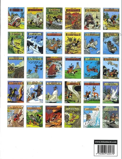 Verso de l'album Yakari Tome 10 Le grand terrier