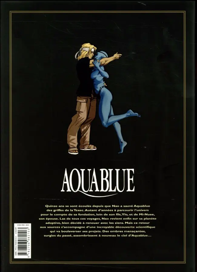 Verso de l'album Aquablue L'Intégrale Tomes 12 à 14