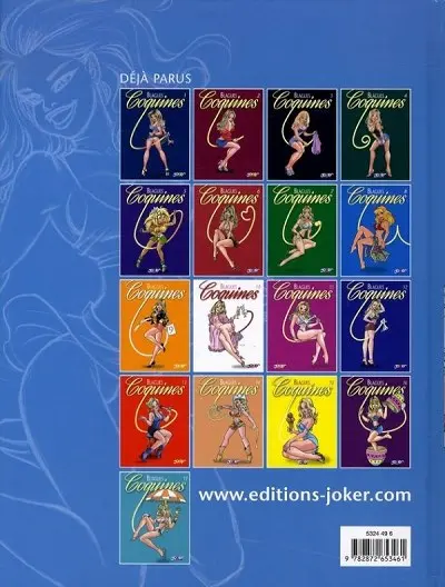Verso de l'album Blagues coquines Tome 18