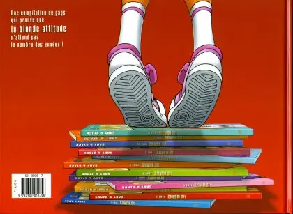 Verso de l'album Les Blondes Les mini blondes - Quand je serai grande, je serai blonde !