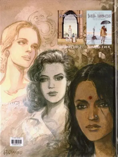 Verso de l'album India dreams Les chemins de brume / Quand revient la mousson