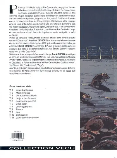 Verso de l'album Louis la Guigne Tome 12 Les parias