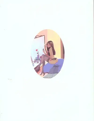 Verso de l'album Kiraz dans Playboy