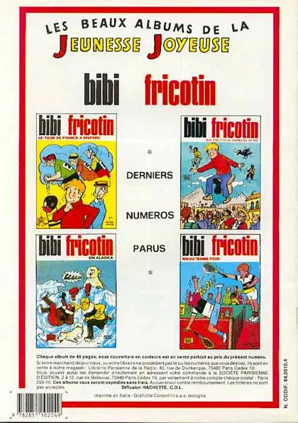 Verso de l'album Les Pieds Nickelés Tome 119 Les Pieds Nickelés et les loubards