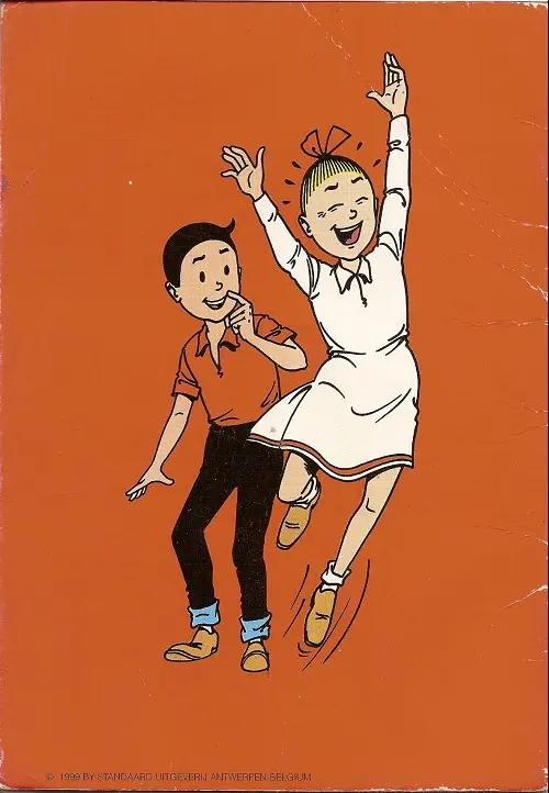 Verso de l'album Bob et Bobette (Publicitaire) L'épée égarée