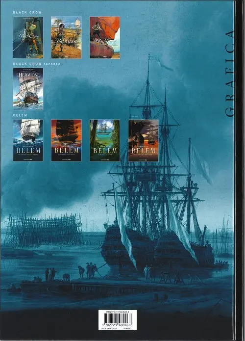 Verso de l'album Black Crow Tome 3 L'arbre aux hollandais