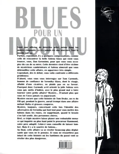 Verso de l'album Tom Drake Tome 2 Blues pour un inconnu