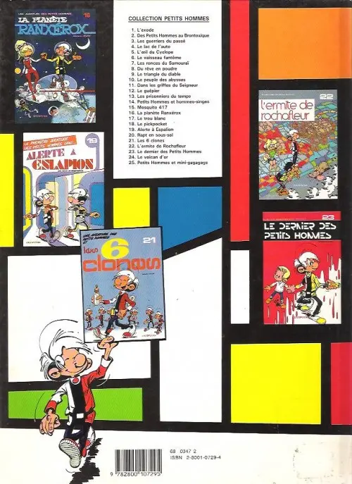 Verso de l'album Les Petits hommes Tome 11 Dans les griffes du seigneur