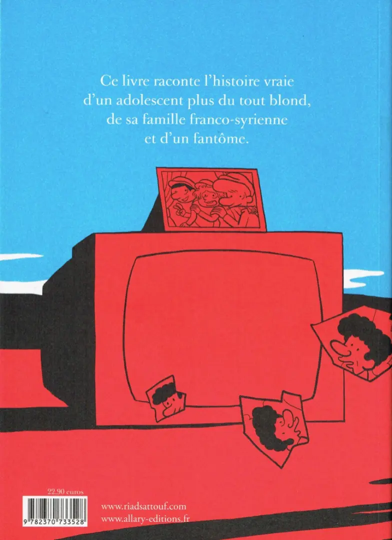 Verso de l'album L'Arabe du futur Tome 5 Une jeunesse au Moyen-Orient (1992-1994)