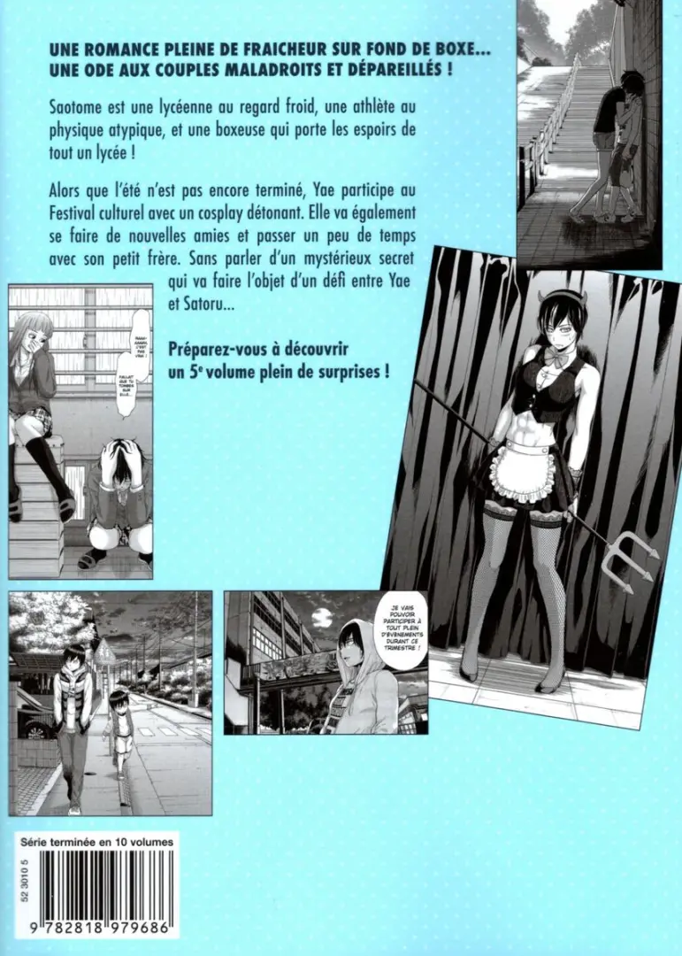 Verso de l'album Saotome - Love & Boxing 5