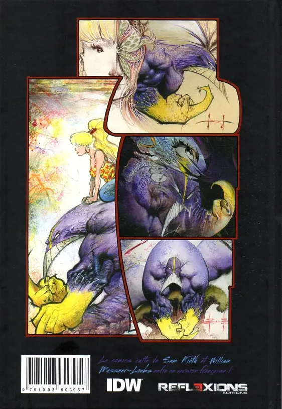Verso de l'album The maxx Tome 1