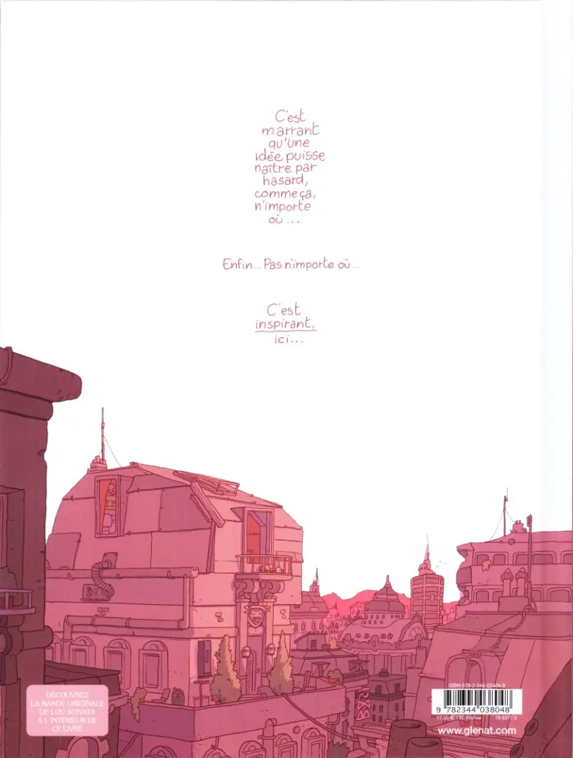 Verso de l'album Lou ! Sonata I