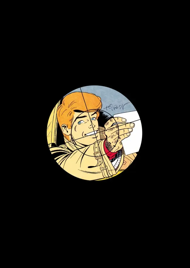 Verso de l'album Ric Hochet Tome 12 Les Spectres de la nuit