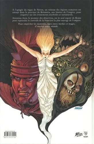 Verso de l'album Britannia Tome 1