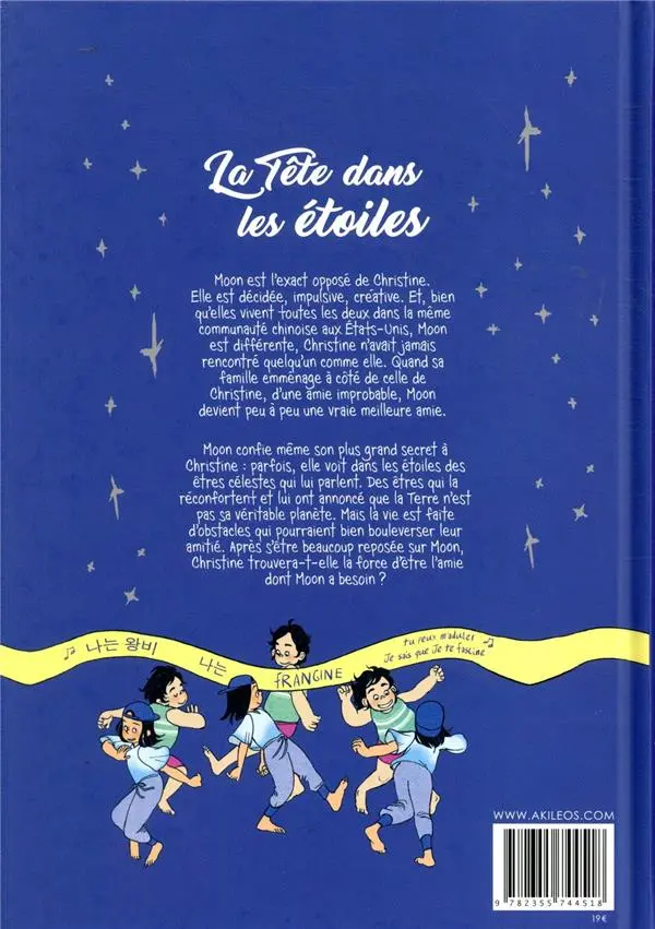 Verso de l'album La tête dans les étoiles