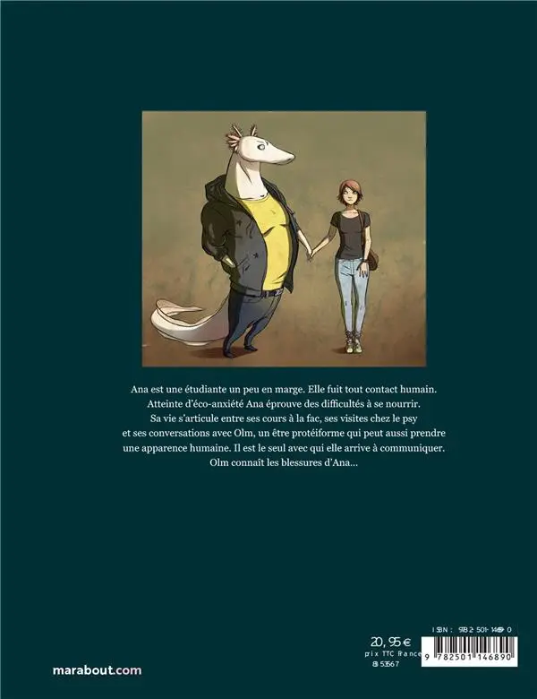 Verso de l'album L'ami colocataire