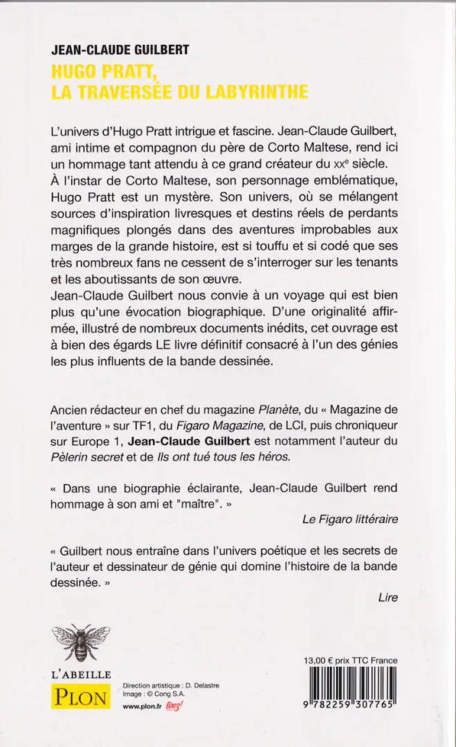 Verso de l'album La traversée du labyrinthe Tome 17