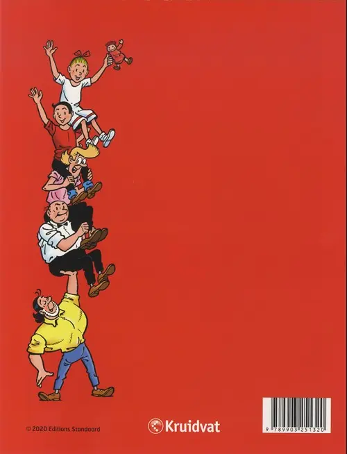 Verso de l'album Bob et Bobette (Publicitaire) La pierre à cuisiner