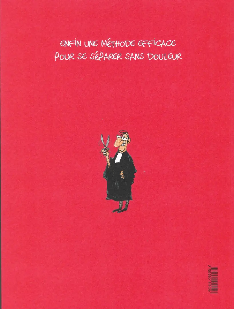 Verso de l'album Rompre sans peine