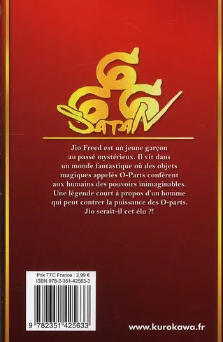 Verso de l'album Satan 666 1