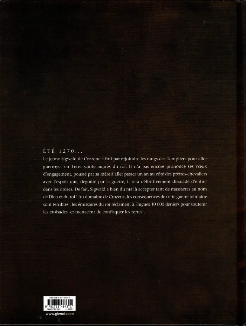Verso de l'album Les Aigles décapitées Tome 25 Au nom du roi