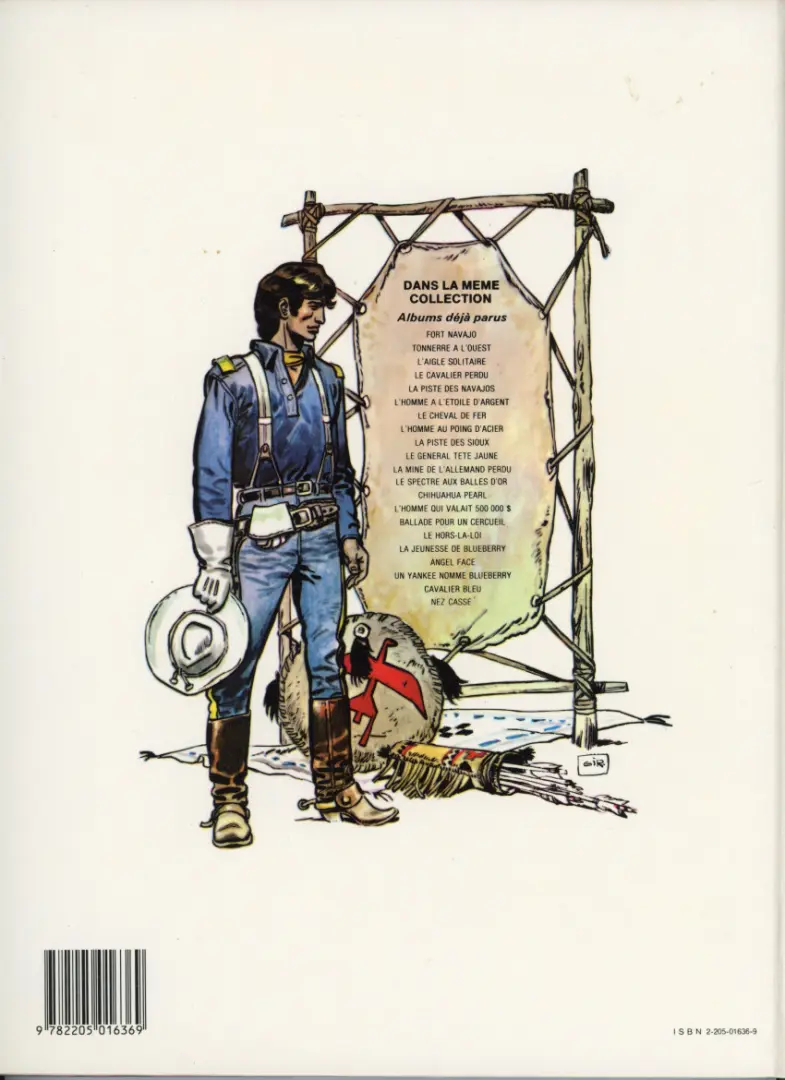 Verso de l'album Blueberry Tome 18 Nez cassé